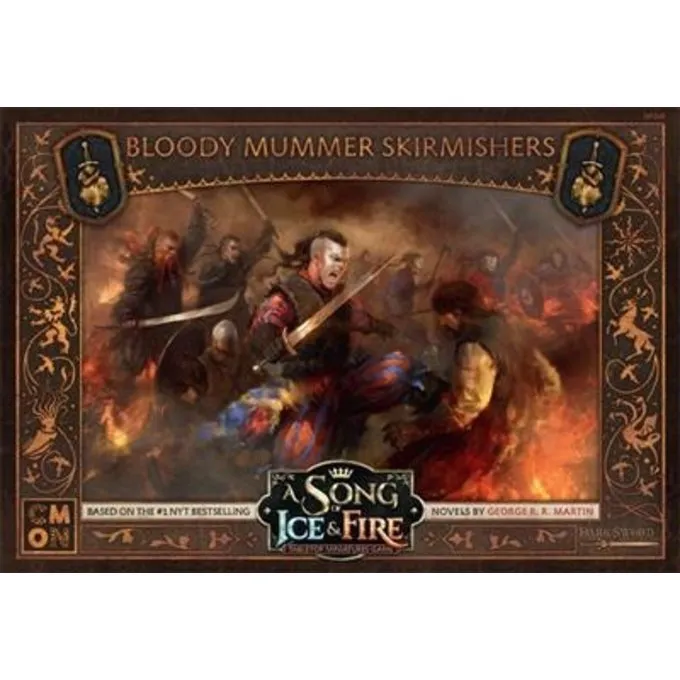 COOL MINI OR NOT A Song Of Ice & Fire Bloody Mummers Skirmishers - Billede 3