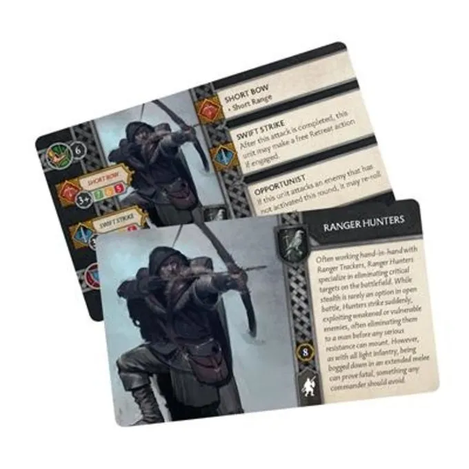 COOL MINI OR NOT A Song Of Ice & Fire Ranger Hunters - Billede 2