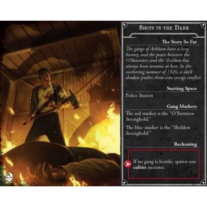 FANTASY FLIGHT GAMES Arkham Horror 3rd Edition Dead Of Night - Billede 3