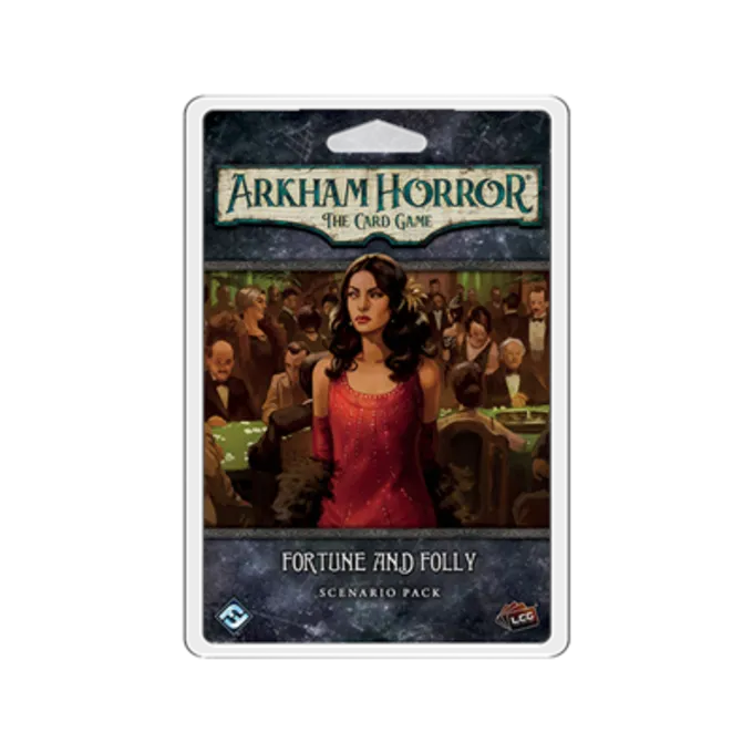 FANTASY FLIGHT GAMES Arkham Horror LCG Fortune And Folly Scenario Pack