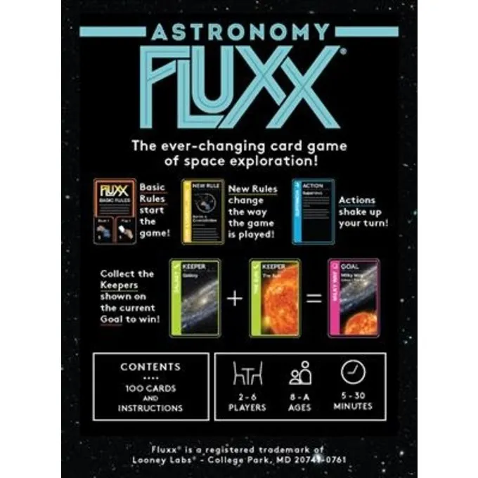 LOONEY LABS Astronomy Fluxx - Billede 3