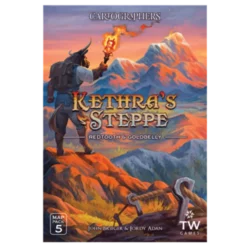 THUNDERWORKS GAMES Cartographers Map Pack 5 Kethra's Steppe