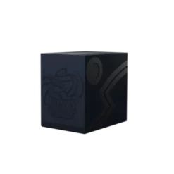 DRAGON SHIELD DECKBOX Double Deck Shell Midnight Blue/Black