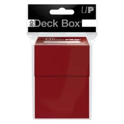ULTRA PRO DECKBOX Solid Red