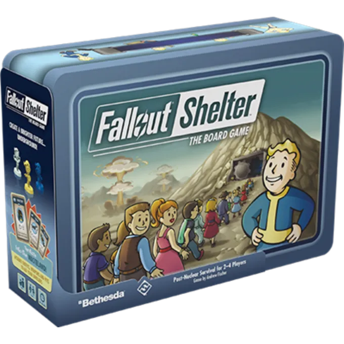 FANTASY FLIGHT GAMES Fallout Shelter The Board Game