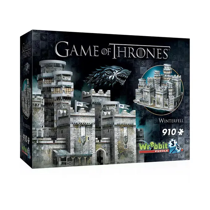 Wrebbit Game Of Thrones: 3D -puslespil, Winterfell - Billede 2
