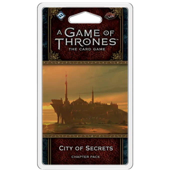 FANTASY FLIGHT GAMES Game Of Thrones LCG 2nd City Of Secrets