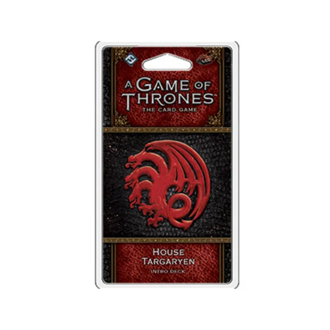FANTASY FLIGHT GAMES Game Of Thrones LCG 2nd House Targaryen Intro Deck