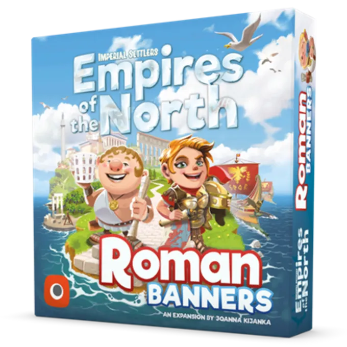 PORTAL GAMES Imperial Settlers Emp Of The North Roman Banners