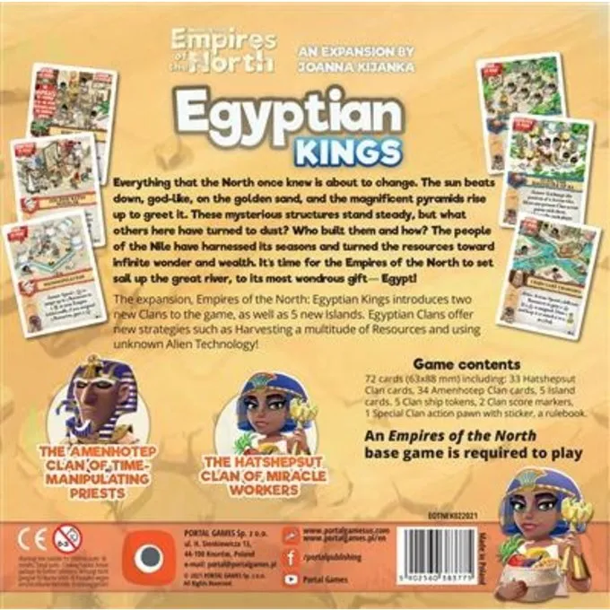 PORTAL GAMES Imperial Settlers Empires Of The North Egyptian - Billede 2