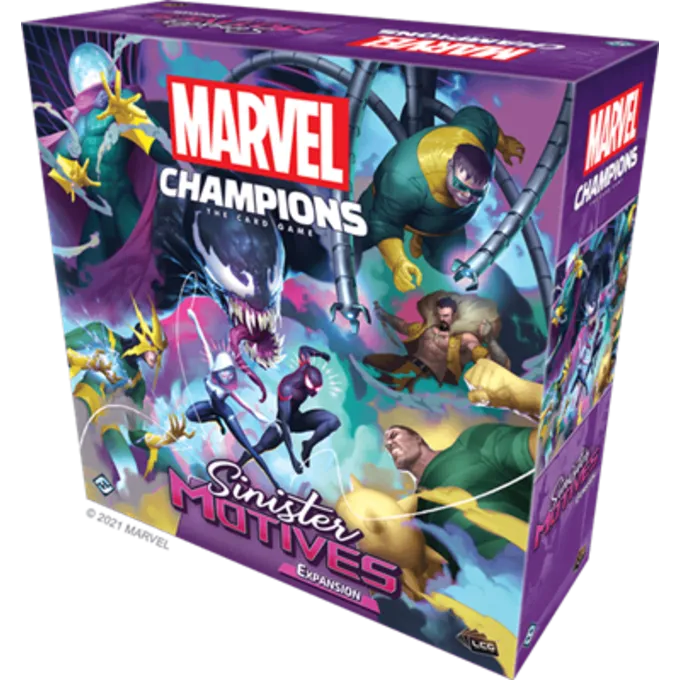 FANTASY FLIGHT GAMES Marvel LCG Champions Sinister Motives Exp