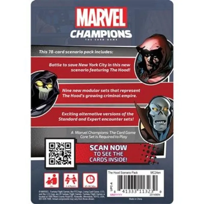 FANTASY FLIGHT GAMES Marvel LCG Champions The Hood Scenario Pack - Billede 2
