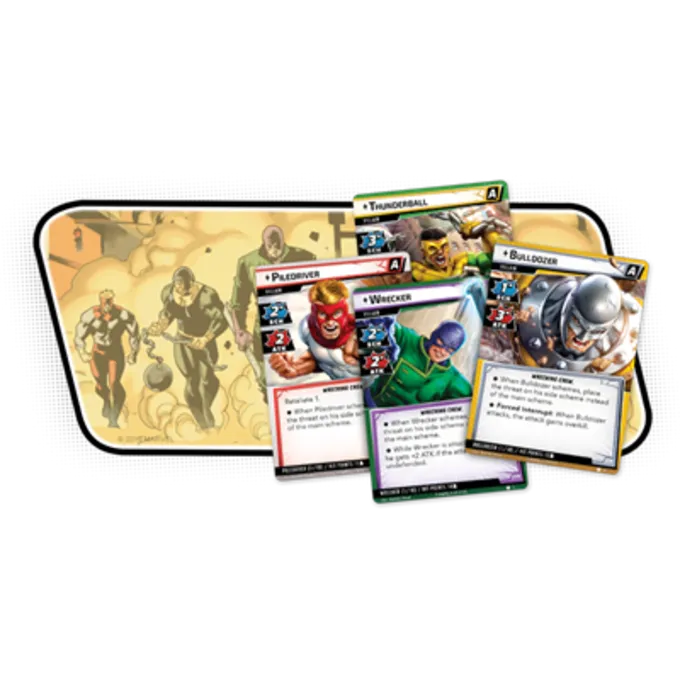 FANTASY FLIGHT GAMES Marvel LCG The Wrecking Crew Scenario - Billede 2
