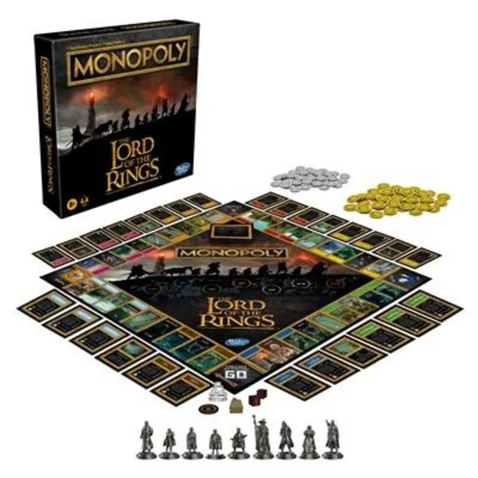 Hasbro Monopoly Lord Of The Rings - Billede 2