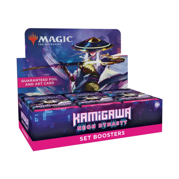 WIZARDS OF THE COAST MTG Kamigawa Neon Dynasty Set BO - Billede 2