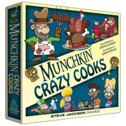 STEVE JACKSON GAMES Munchkin Crazy Cooks Deluxe