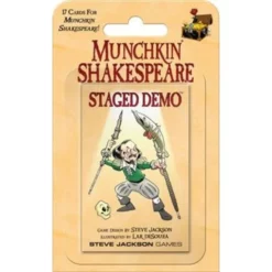 STEVE JACKSON GAMES Munchkin Shakespeare Staged Demo