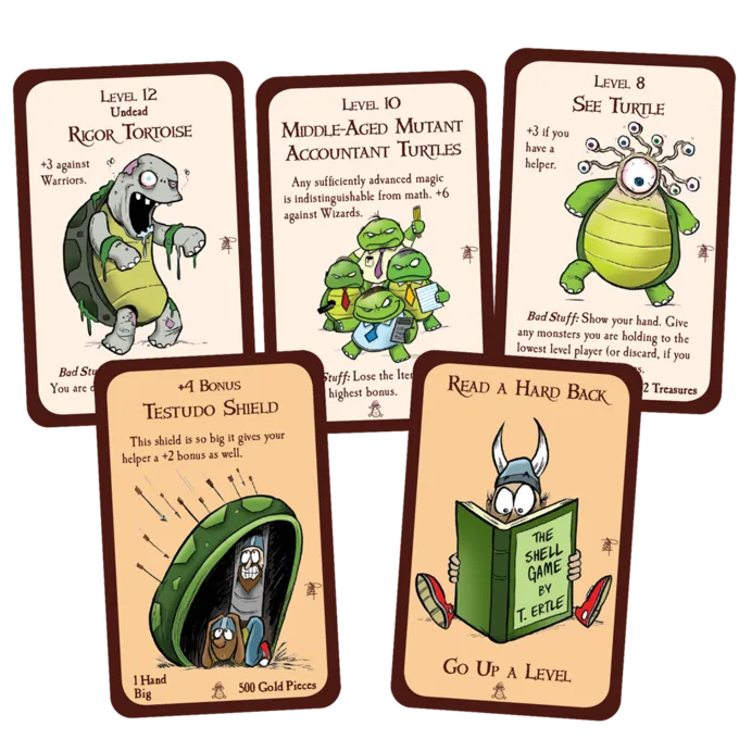STEVE JACKSON GAMES Munchkin Turtle Carnage - Billede 4