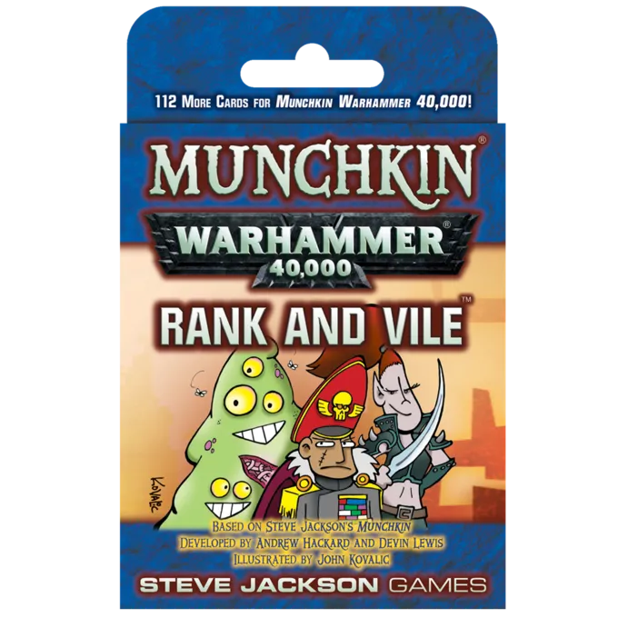 STEVE JACKSON GAMES Munchkin Warhammer 40K Rank And Vile