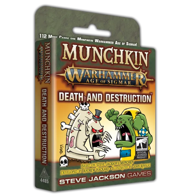 STEVE JACKSON GAMES Munchkin Warhammer Age Of Sigmar Dead And Destruct