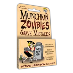 STEVE JACKSON GAMES Munchkin Zombies Grave Mistakes