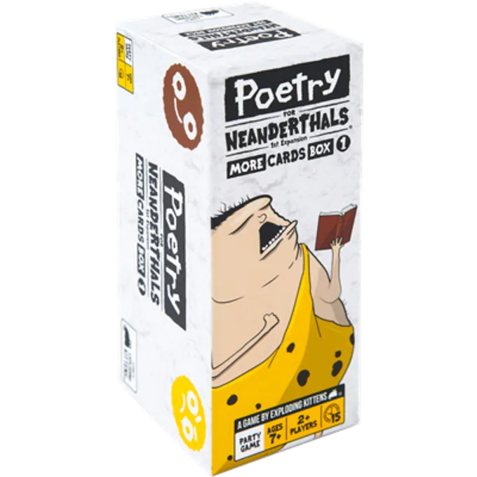 EXPLODING KITTENS Poetry For Neanderthals 1st Expansion