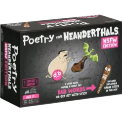 EXPLODING KITTENS Poetry For Neanderthals NSFW