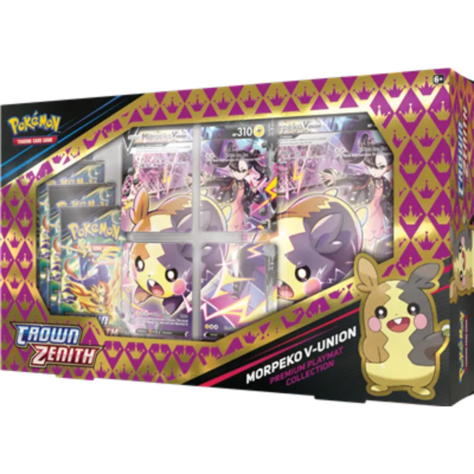 POKEMON USA POK TCG Crown Zenith Morpeko V Union Box - Billede 3