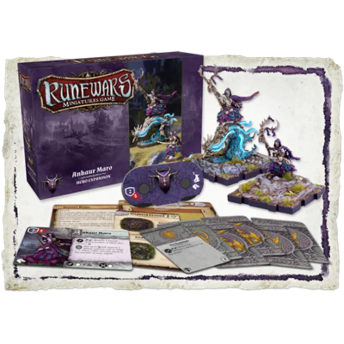 FANTASY FLIGHT GAMES RuneWars Ankaur Maro Hero - Billede 2