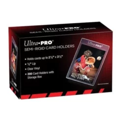 ULTRA PRO Semi-Rigid 1/2 Inch Lip Sleeves (200)