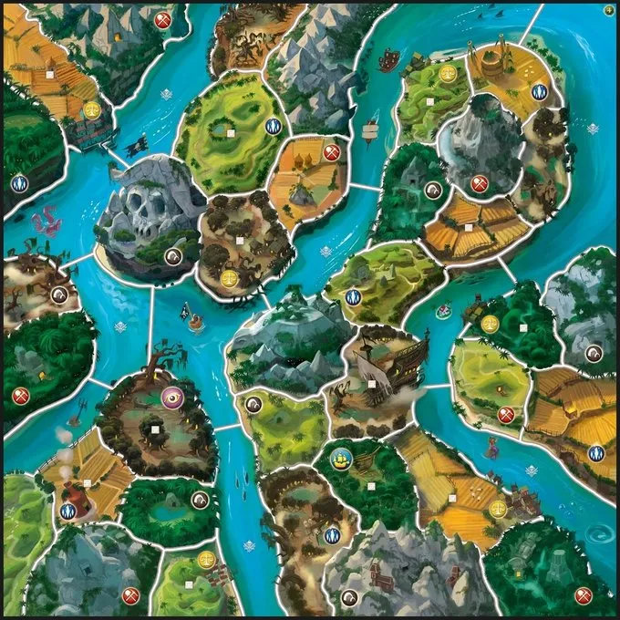 DAYS OF WONDER Small World - River World - Billede 2