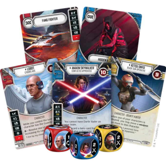 FANTASY FLIGHT GAMES Star Wars Destiny Rivals Draft Set - Billede 2