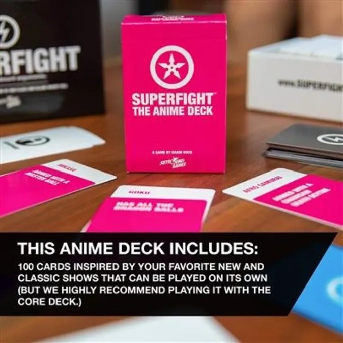 SKYBOUND GAMES Superfight Pink Anime Deck - Billede 3