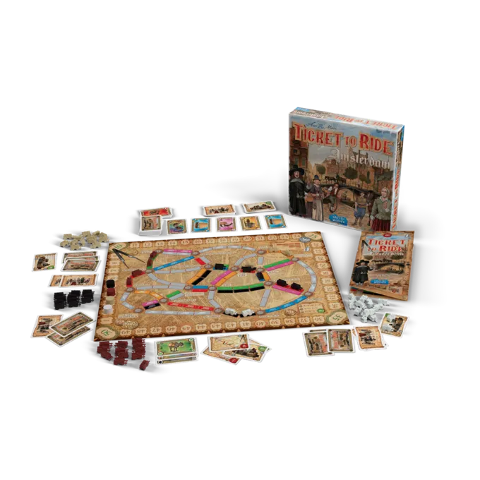 DAYS OF WONDER Ticket To Ride Amsterdam EN - Billede 2