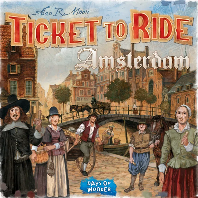 DAYS OF WONDER Ticket To Ride Amsterdam EN - Billede 4