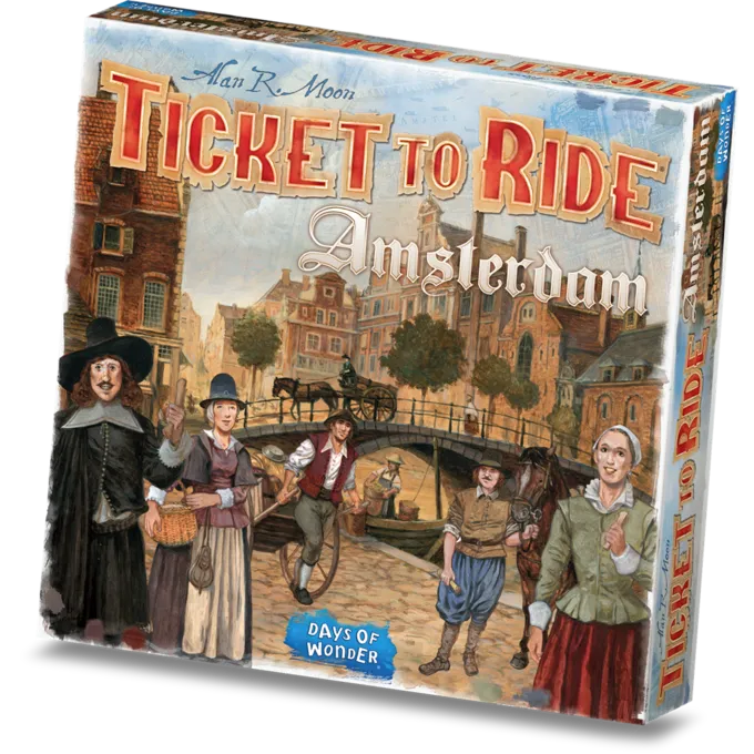 DAYS OF WONDER Ticket To Ride Amsterdam EN - Billede 5