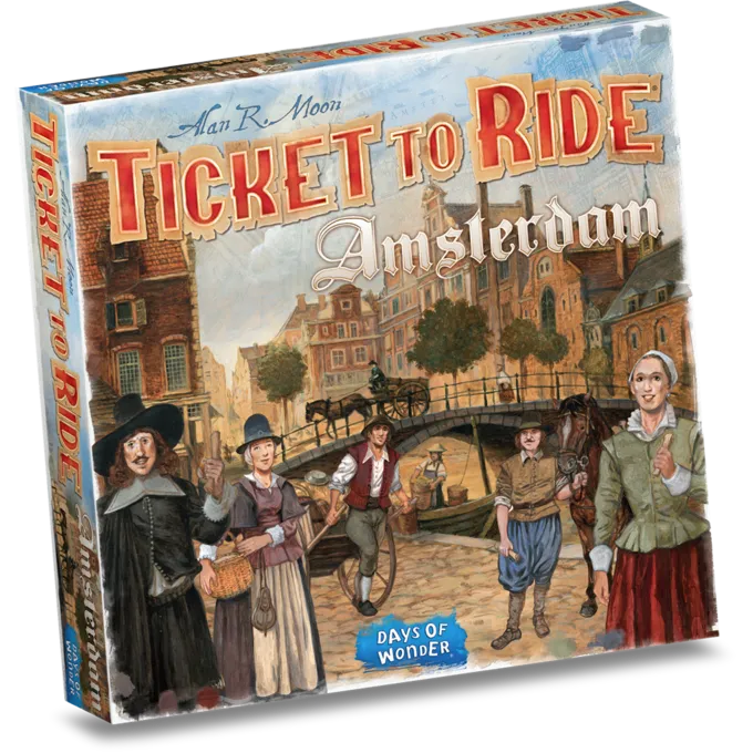 DAYS OF WONDER Ticket To Ride Amsterdam EN