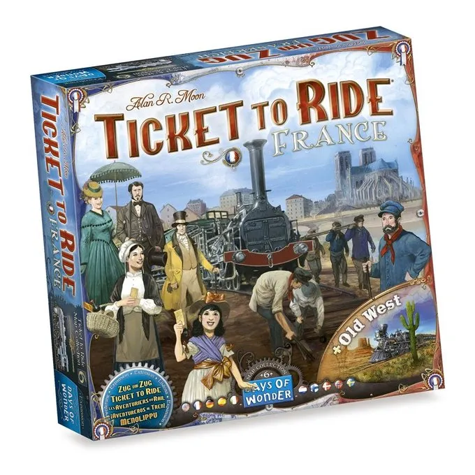 DAYS OF WONDER Ticket To Ride - France/Old West