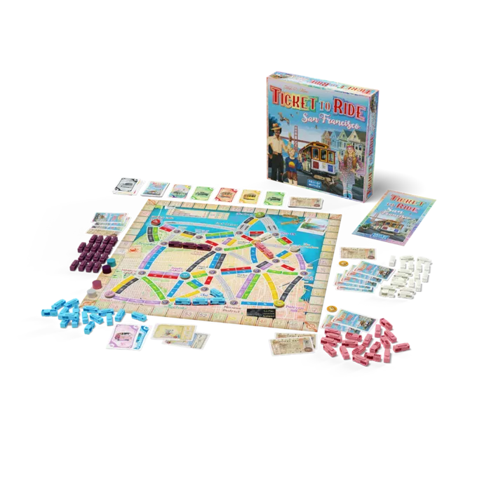 DAYS OF WONDER Ticket To Ride San Francisco - NL - Billede 2