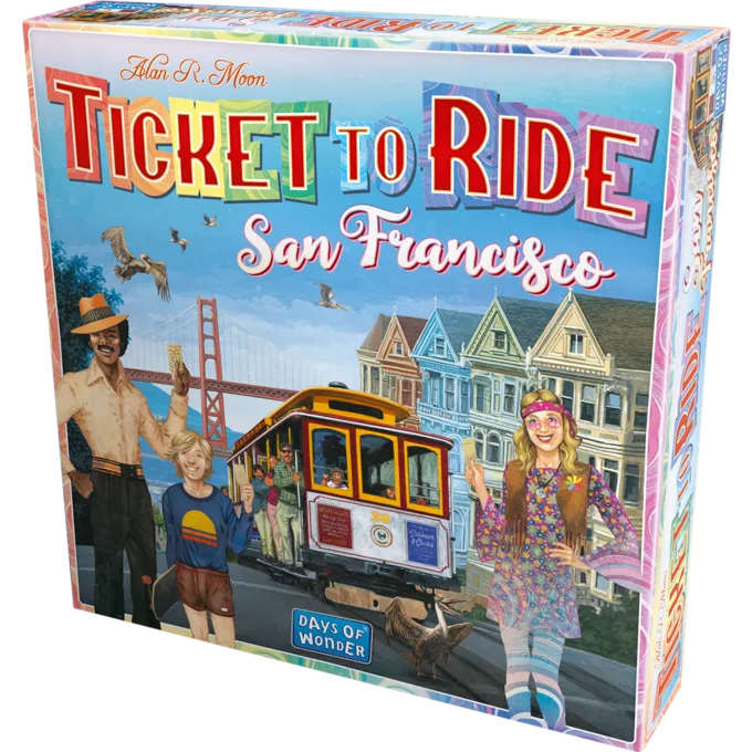 DAYS OF WONDER Ticket To Ride San Francisco - NL - Billede 4