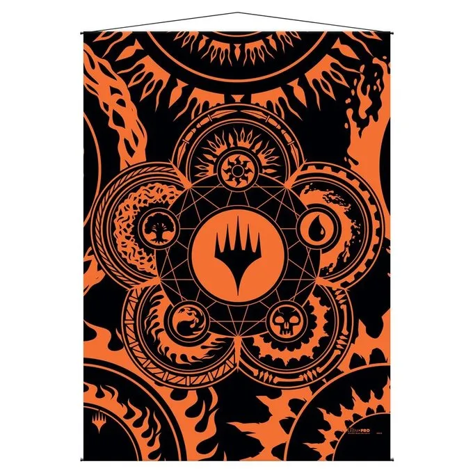 ULTRA PRO WALL SCROLL MTG Mana 7 Color Wheel